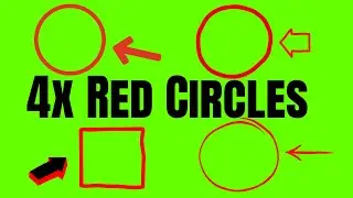 Red Circle Animation Pack (Alpha) &ndash; Free Download for Viral Edits