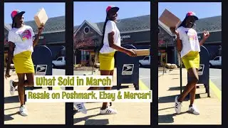 What Sold on Poshmark, Ebay & Mercari! Resale| $258 Sales