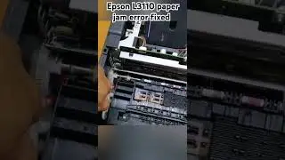 Epson L3110 paper jam error fixed