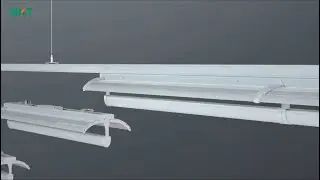 OKT U-Line LED Linear Light, Perfect For Retail Space