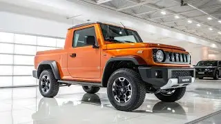 Unglaublich! Suzuki Jimny Mini Pickup 2026 🚙 Orange Metallic | Preis, Specs & Offroad Power 😱🔥