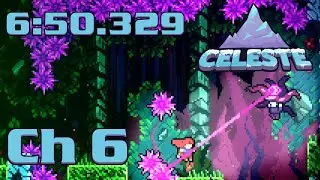 Celeste - Reflection (Ch 6) Speedrun in [6:50.329] (Obsolete)