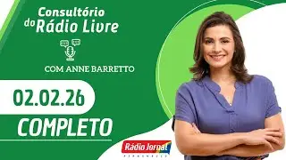 Consultório do Rádio Livre | RÁDIO JORNAL (02.02.26)