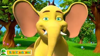 Happy Elephant Song + More Nursery Rhymes And Cartoon Videos by Little Treehouse