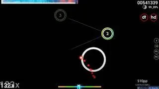 osu! | Azerite | Ayase Rie feat. Hata-tan - Yuima-ru*World [Ultimate] +HD,DT 98.87% 1xMiss 668pp