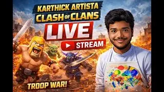 COC LIVE STREAM 🔴 | Farming | Tamil / English
