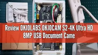 Review OKIOLABS OKIOCAM S2-4K Ultra HD 8MP USB Document Camera for Teachers & Classrooms with OKIOPo