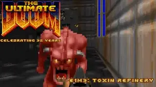 Doom E1M3 Playthrough - Celebrating 32 Years of Doom