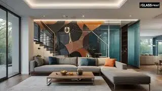 Customized Glass Printing & Interior Designing | Printed Glass Partition | Glass Print