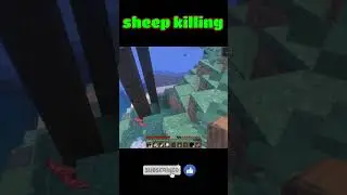 Sheep Killing 💀🐑 | Minecraft Survival Reality 😈  #minecraft #shorts #skillshiftgaming