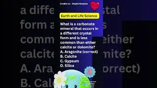 Earth and Life Science MiniQuiz #1million