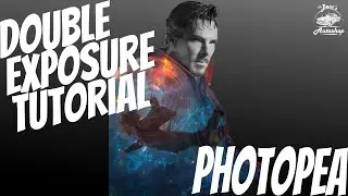 QUICK and SIMPLE Dual Exposure Tutorial - PhotoPea