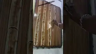 New wooden bamboo making design #omsaicreative #shorts#trending#viral #bamboopainting #woodentexture