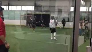 208LC Brett Wheeler #12 (2021) indoor goal  v Eagle HS 4