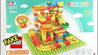 Marble Run - Slide Ball Building Blocks Creativity by ChaoBao Bricks 7003