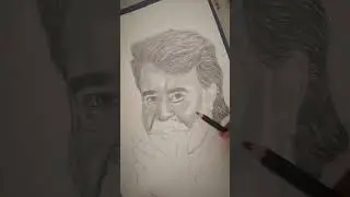 Mohanlal drawing part 2  Bha Bha Bha movie 