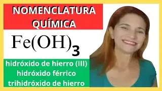 Hidr&oacute;xido de hierro (III) / hidr&oacute;xido f&eacute;rrico/ trihidr&oacute;xido de hierro / Fe(OH)3 / base o hidr&oacute;xido