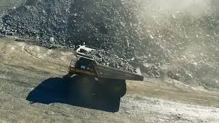 Bill Miller Equipment machines running at Cabin Run Mine for Heritage House Coal Yard