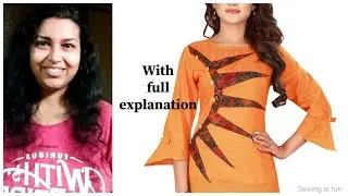 Leftover Brocade fabric ideas,convert scrap fabric into kurtis,refashion old clothes,reuse leftovers