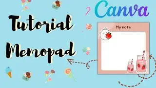 How I make desain memopad with Canva no music