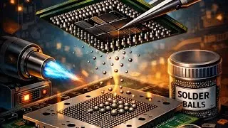 Repair With Rahul: डेड फ़ोन CPU रिबॉलिंग का सही तरीका ⚡🛠️ CPU Reballing Step-by-Step
