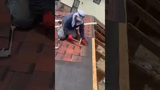 Redeck entire roof #construction #roofrightflat #flatroof #roofing #roofdesign
