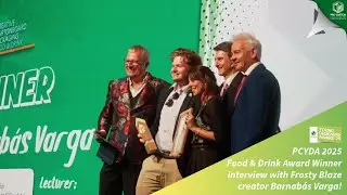 🎬 In-Event Interview with PCYDA 2025 Food & Drink winner Barnab&aacute;s Varga 💚