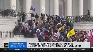Dozens of Marylanders included in President Trump's Jan. 6 pardons