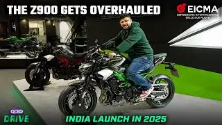 2025 Kawasaki Z900 Walkaround Video From EICMA 2024 | Updated With New Features
