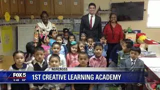 FOX 5 Storm Team visits 1st Creative Learning Academy