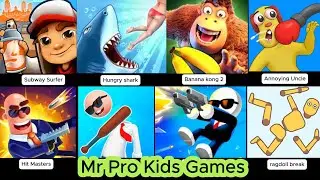 🔥 Subway Surfers, Hit Masters & Annoying Uncle | Funny Mobile Game Compilation 🎮✨