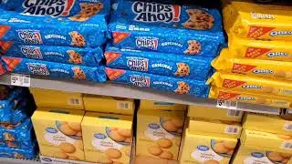 WOW! ASMR! LET'S SHOP WITH ME! NEW 2026 COOKIES AISLE @Walmart  #asmr #amazing #Walmart #snacks #new