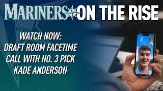 DREAM COMES TRUE: No. 3 Overall Pick Kade Anderson FaceTimes Mariners Draft Room After Selection