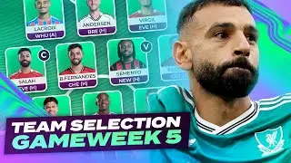 BENCH BOOST ACTIVE 🚀 | FPL TEAM SELECTION GAMEWEEK 5 🔥| Fantasy Premier League Tips 2025/26
