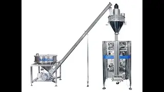 automatic multifunction salt powder packing machine with auger screw