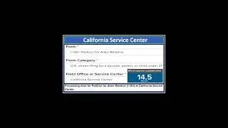 I-130 Processing Time at California Service Center ||  USCIS August Update