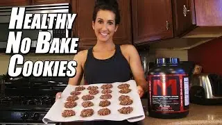 How to Make HIGH PROTEIN No-Bake Cookies! | Cooking with Kara | Tiger Fitness