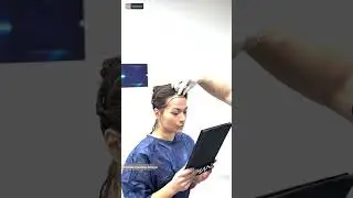 Watch Her Hairline Design with the DHI Method - Dr. Resul YAMAN