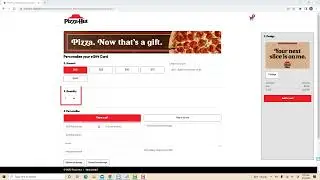 How to Buy an Electronic Gift Card on Pizza Hut Online