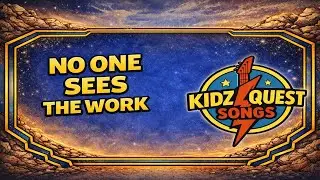 No One Sees the Work | Motivational Song for Kids | Kidz Quest Songs