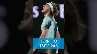 Stefanos Tsitsipas' BEAUTIFUL backhand! 👀