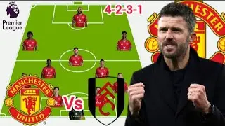 Manchester United Vs Fulham Potential 4-2-3-1 Line up with Dorgu in EPL MatchWeek 24 Season 2025/206
