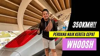 Wong ndeso pertama kali naik kereta cepat Whoosh 🔥