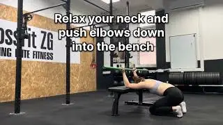 PVC Lat stretch on a bench - Exercise library