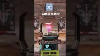 Aim assist vs no aim assist (meme)