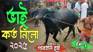 Bhai Koto Nilo 2025🐄 Gabtoli Gorur Haat 2025 | Qurbani Cow Price 2025 today | EP-1