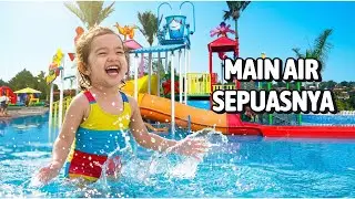 Tawa Ceria Ayesha Main Air di Bunga Waterpark Cisarua 💦😆#WaterparkBogor #WisataBogor #WisataPuncak