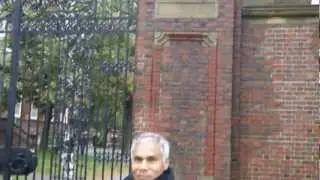 At Harvard on a rainy day