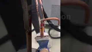 copper tube brazing #heating #machine #induction #brazing