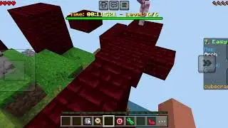 I play Parkour challenge with 10,369 admin in Minecraft 🤯...........